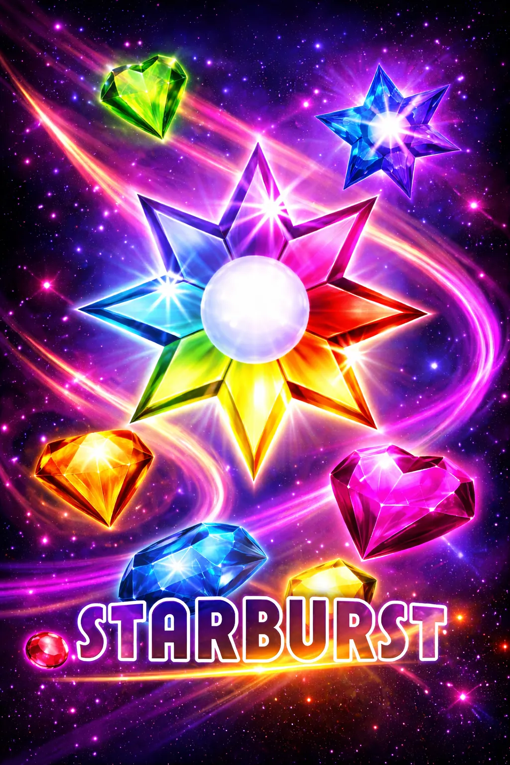 Starburst Klassiker-Slot von NetEnt mit Expanding Wilds – beliebt bei McLuck-Einsteigern